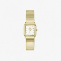 Reloj Cuadrado Dorado  LACOSTE