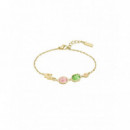 PULSERA DORADA CON CHARMS
