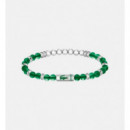 Pulsera Cuentas Verdes  LACOSTE