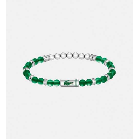 Pulsera Cuentas Verdes  LACOSTE