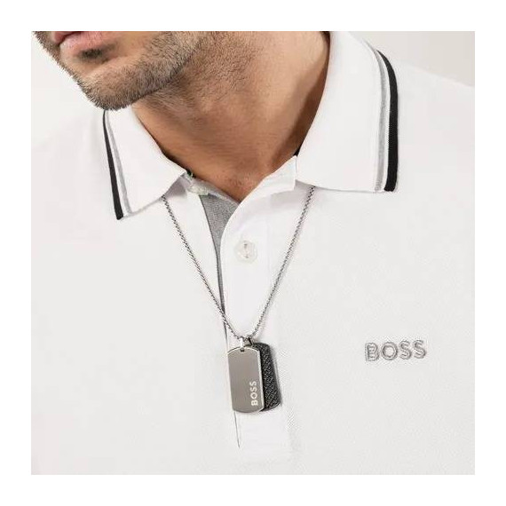 Collar Plateado  BOSS