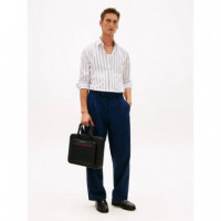 Th Foundation Computer Bag Black  TOMMY HILFIGER