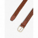 Th Archive Woven Leather Winter Cognac  TOMMY HILFIGER