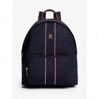 Popette Dome Backpack Corp Space Blue Co  TOMMY HILFIGER