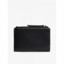 Th Script Leather Bifold Black  TOMMY HILFIGER