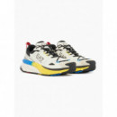 Sneaker AF10181 Off Wht+blk+blue  EA7 EMPORIO ARMANI 7