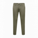 Pantalones y Vaqueros Pantalones ONLY & Sons Slim Bungee Cord Gris Oscuro