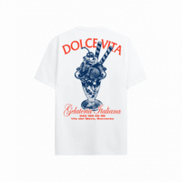 Camiseta ON VACATION Unisex Gelateria Blanca