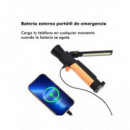 ELBAT Linterna de Trabajo+bateria Externa EB0565