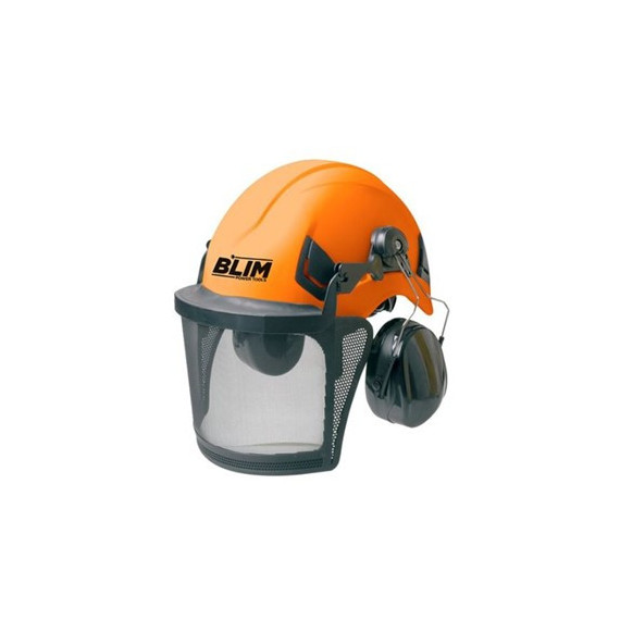 BLIM Casco de Seguridad con Visera y Porteccion Auditiva BL0505