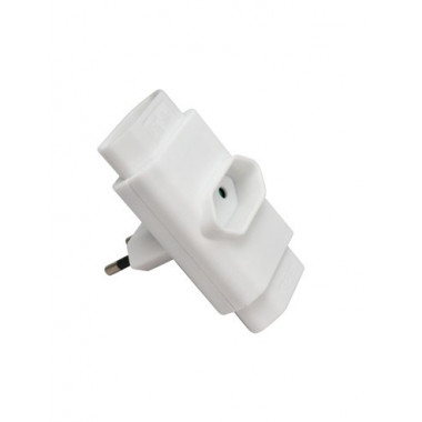 EXTRASTAR Enchufe 3 Tomas Planas KF-CZ-1/3 Blanco