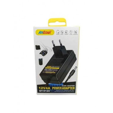 ANDOWL Alimentador Corriente 12V 4A Q-DC9120