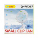 ANDOWL Ventilador de Mesa con Clip Q-FS087