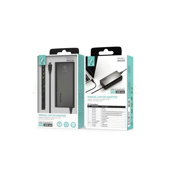 IKREA Cargador Universal Portatil 90W WA0160 13 Conectores