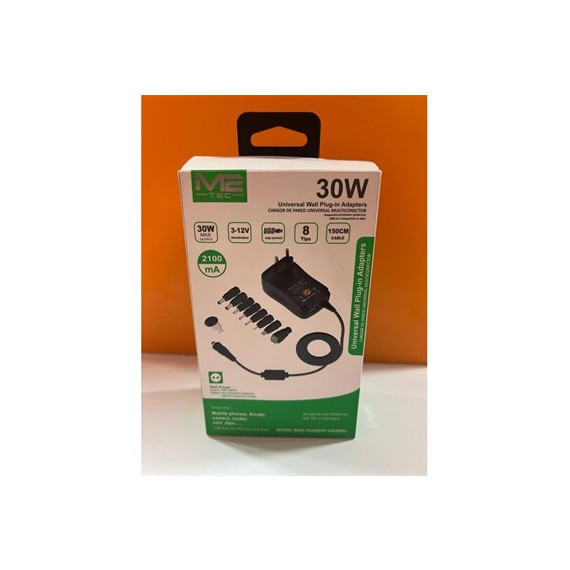 M2TEC Cargador Portatil 30W Universal 3-12V V-5359