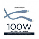 MOTOROLA Cable Datos Tipo C M/M 2 Mtrs Azul