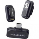 HOLLYLAND Microfono Inalambrico Duo Lavalier Con Conector Tipo C LARK A1
