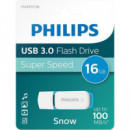 PHILIPS Pendrive 16GB Usb 3.0 Snow Blanco 100Mb/S