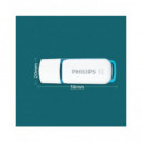 PHILIPS Pendrive 16GB Usb 3.0 Snow Blanco 100Mb/S