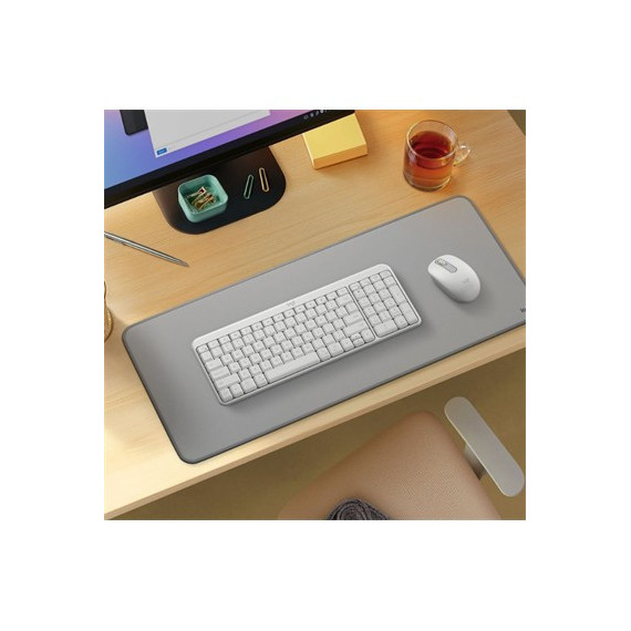 LOGITECH Teclado+Raton Bluetooth MK250 Compacto Blanco