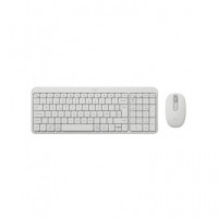 LOGITECH Teclado+Raton Bluetooth MK250 Compacto Blanco