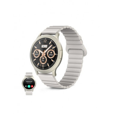 KSIX Reloj Smartwatch Core 3 Beige