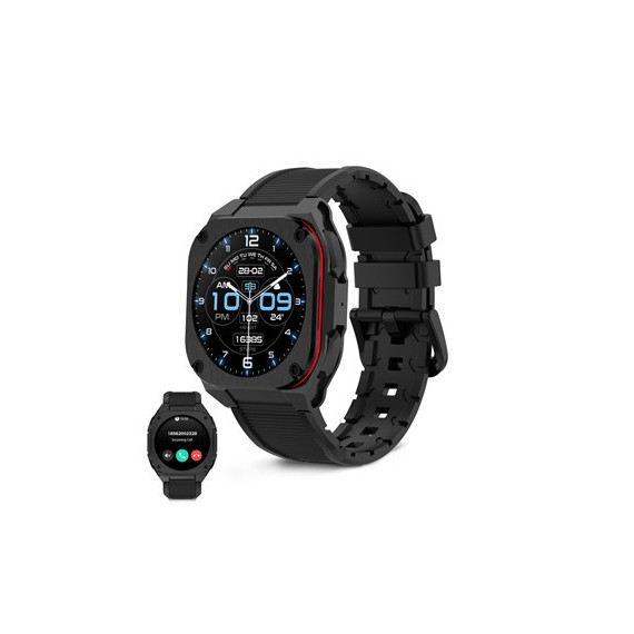 KSIX Reloj Smartwatch Zenthium Negro