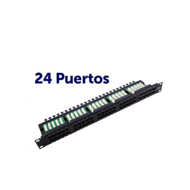 CROMAD CR0540 PANEL PARCHEO 24P KRONE 19' UTP CAT 6