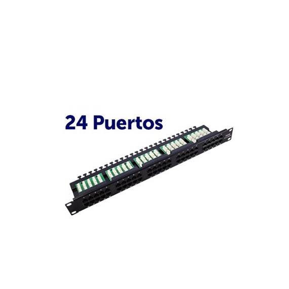 CROMAD CR0540 PANEL PARCHEO 24P KRONE 19' UTP CAT 6