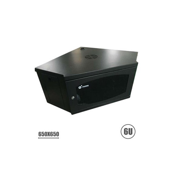 CROMAD CR0879 RACK ESQUINA 19' 6U 650X650