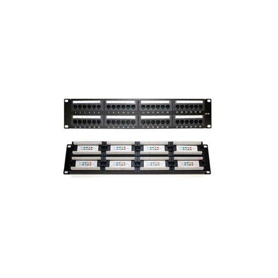 CROMAD CR0993 Panel Parcheo 48P 19' 2U Utp Cat 6