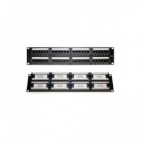 CROMAD CR0993 Panel Parcheo 48P 19' 2U Utp Cat 6