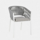 Silla de Jardín para Exterior Lunara Color Blanco Terrazza Collection®  TERRAZZA COLLECTION