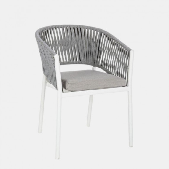 Silla de Jardín para Exterior Lunara Color Blanco Terrazza Collection®  TERRAZZA COLLECTION