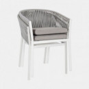 Silla de Jardín para Exterior Lunara Color Blanco Terrazza Collection®  TERRAZZA COLLECTION