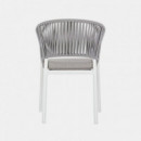 Silla de Jardín para Exterior Lunara Color Blanco Terrazza Collection®  TERRAZZA COLLECTION