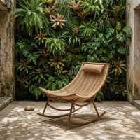 Hamaca Mecedora de Jardín Zuma de Exterior Color Natural Essentials®  ESSENTIALS