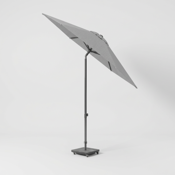 Sombrilla de Jardín Lisboa Ø250 Cm Light Grey/antracita PLATINUM®