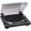 Tocadiscos Audio-Technica LP60XBK Automático Estéreo de Tracción por Correa Negro