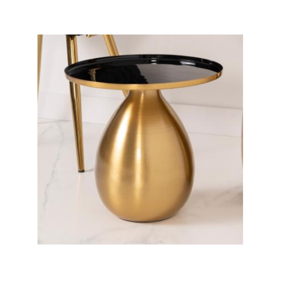 MESA AUXILIAR 11015 METAL DORADO