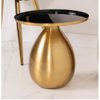 MESA AUXILIAR 11015 METAL DORADO