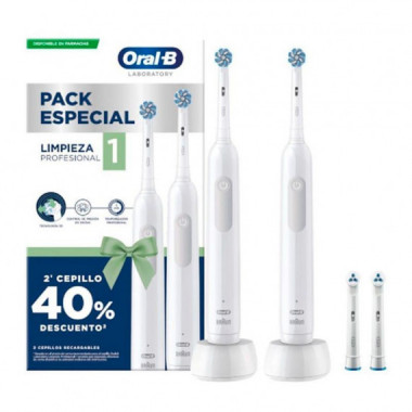 Cepillo Dental Oral-b Laboratory PROFESIONAL1 Incluye 2 Recambio BRAUN