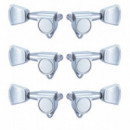 CLAVIJERO ACUSTICA ELECTRICA LUTHIER CROMADO 3+3