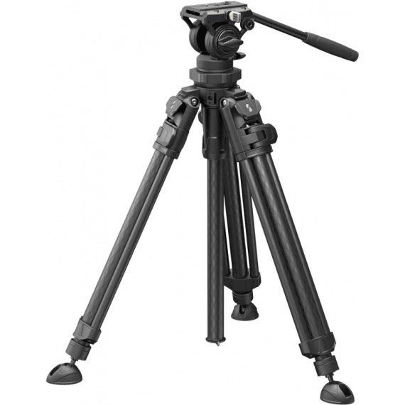 Smallrig 4420 Lightweight Video Carbon Fiber Tripod Kit AD-50 Pro