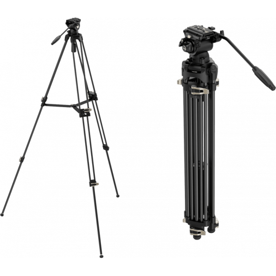 Smallrig 4686 Heavy-Duty Fluid Head Tripod Kit AD-01S