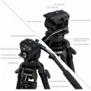 Smallrig 5580 FSD16 FreeSpeed Heavy-Duty Carbon Fiber Tripod