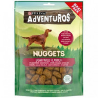 ADVENTUROS Perro Snack Nuggets Jabali Salvaje 300 Gr