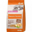 Natures Variety Gato Kitten Hg Pescado Blanco 1.25 Kg  NATURE'S VARIETY