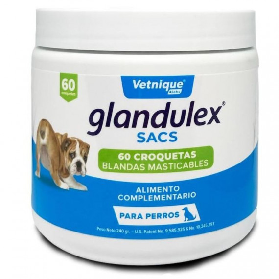 Jt Glandulex Sacs 60 Croquetas  JT PHARMA