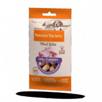 Natures Variety Perro Snack Meat Bites Pavo 20 Gr  NATURE'S VARIETY